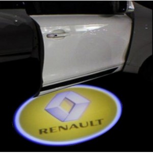 Renault led logo projector instapverlichting Renault led logo projector instapverlichting